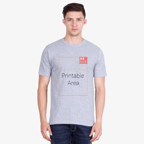 grey-melange-Tshirt-ClayBag