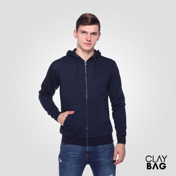 pikme-fullzip-hoodie-sweatshirt-Royal-Blue-claybag.com
