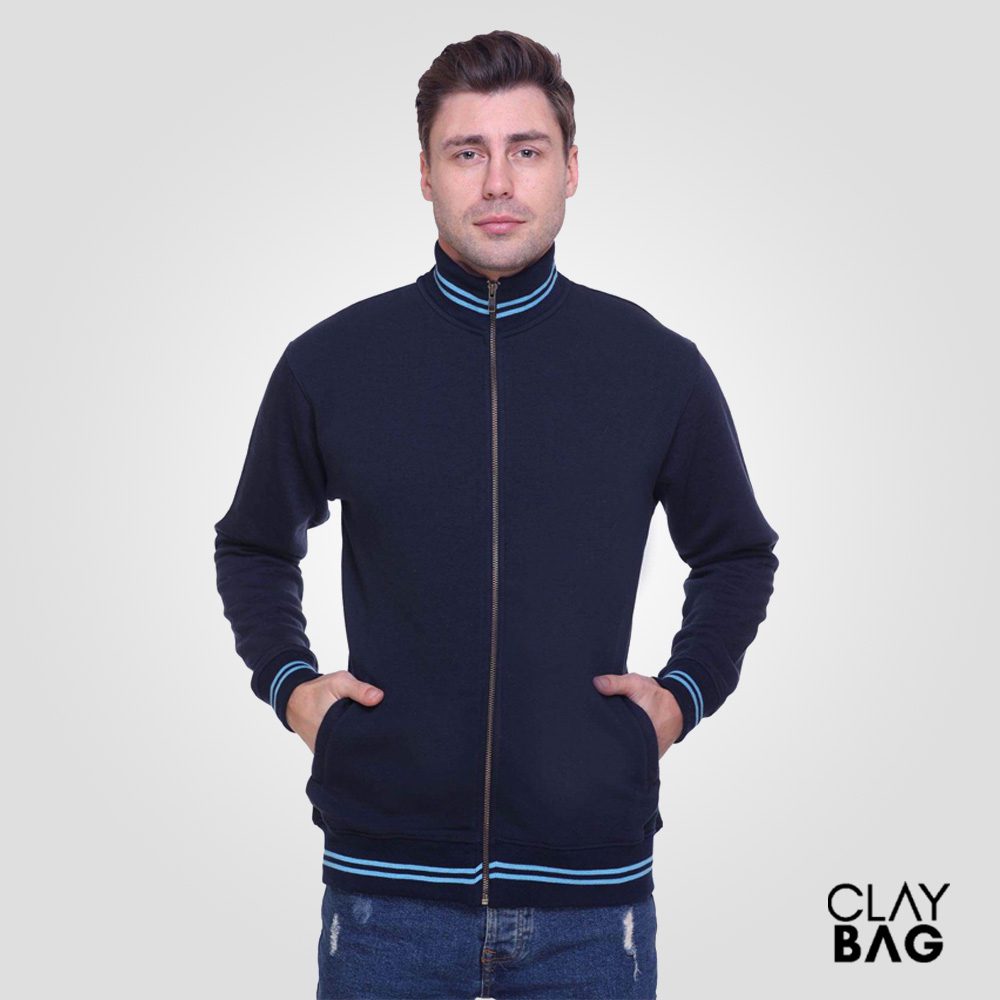 pikme-turtle-neck-sweatshirt-Navy-Blue-With-Electric-Blue-claybag.com