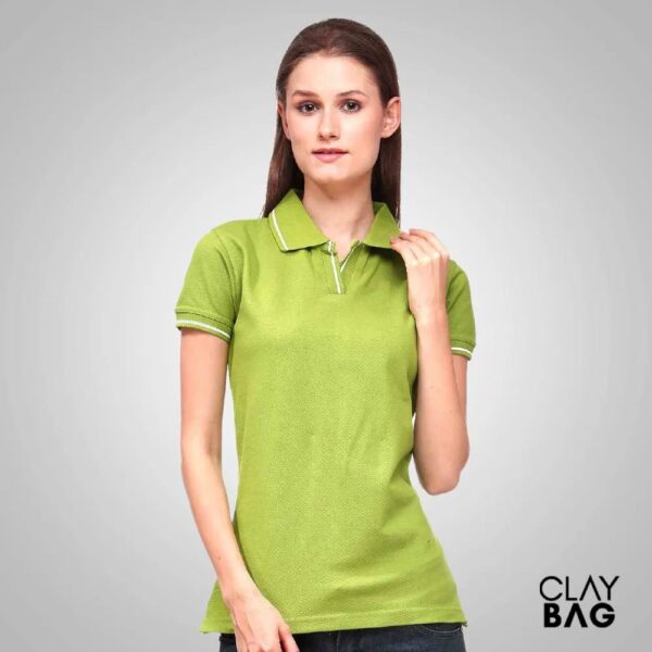 Scott_Womens_Tipped_Polo_shirt_Apple_Green-claybag.com