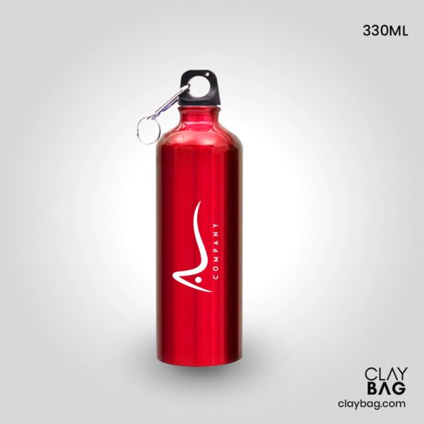 Red_Glossy Sports Sipper Bottle_01_claybag.com