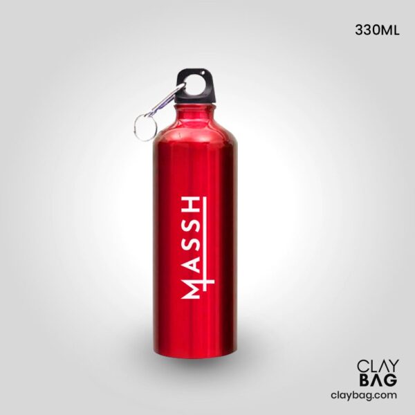 Red_Glossy Sports Sipper Bottle_01_claybag.com
