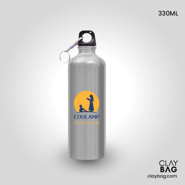Steel grey_Glossy Sports Sipper Bottle_01_claybag.com