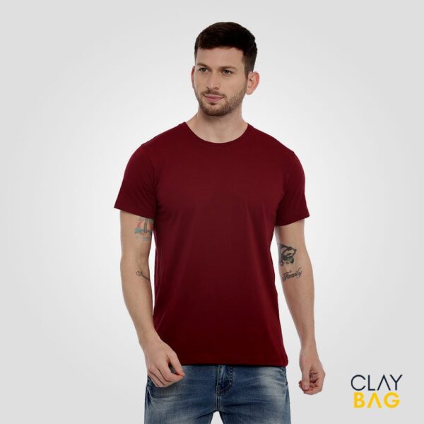 jonty-clovis-biowash-tshirts_Maroon_claybag.com