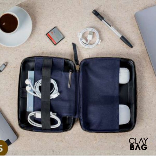 Ally Canvas-Tech Pouch-claybag.com