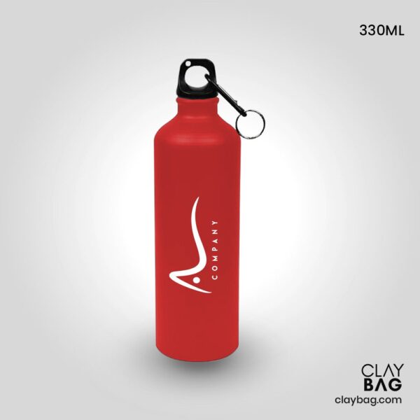 Red_Matt Sports Sipper Bottle_01_claybag.com
