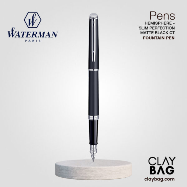 Hemisphere_EssentialSlim_Fountain_Waterman_ClayBag5