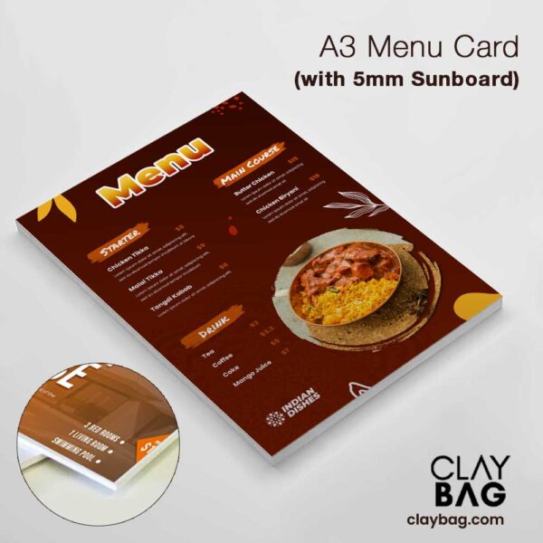 claybag_A3_menu_sunboard