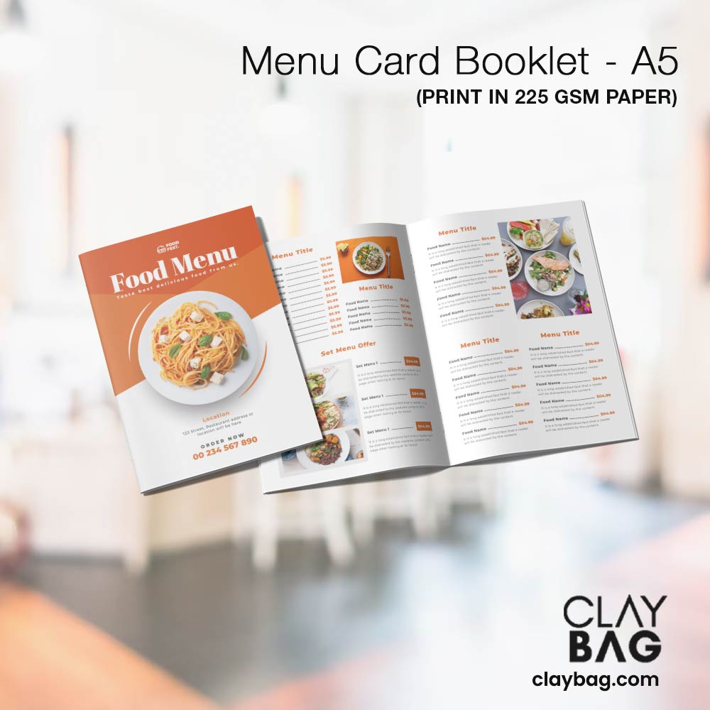 claybag_A5_menu_booklet