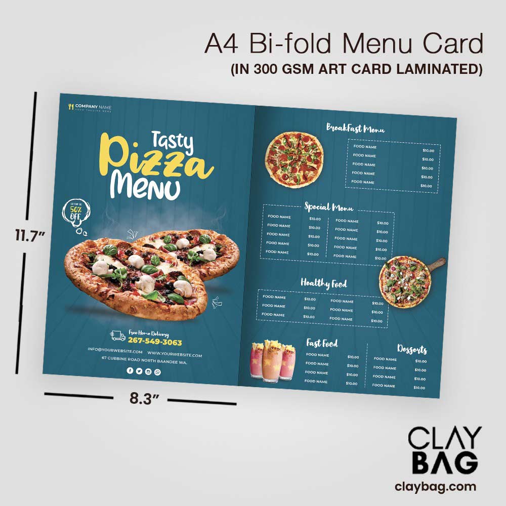 claybag_Bi-Fold-menu_A4