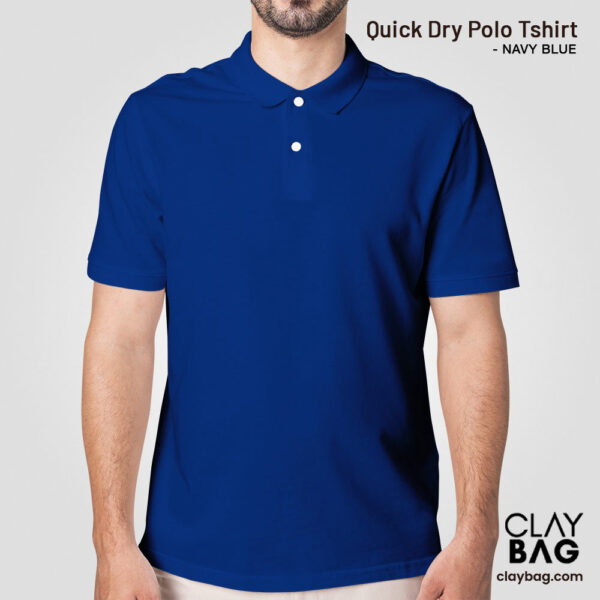Claybag_QuickDry_Polo_Sshirt__NavyBlue