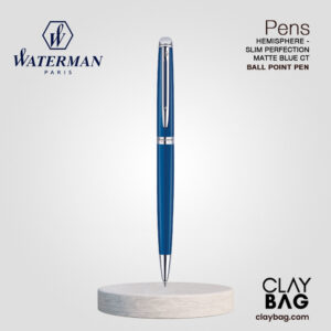 Hemisphere_EssentialSlim_Ballpoint_Waterman_ClayBag3