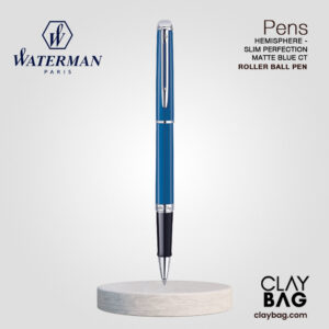 Hemisphere_EssentialSlim_Rollerball_Waterman_ClayBag3