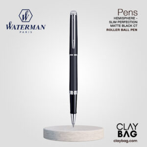 Hemisphere_EssentialSlim_Rollerball_Waterman_ClayBag5