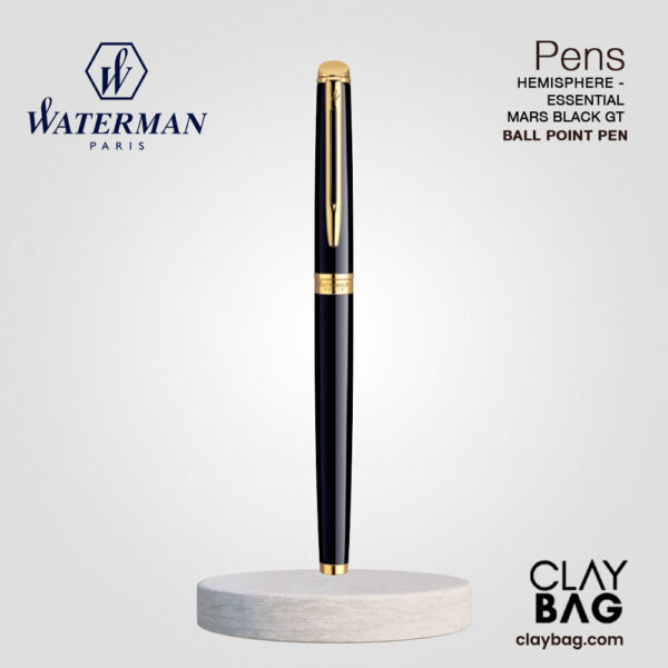 Hemisphere_Essential_Ballpoint_Waterman_ClayBag3