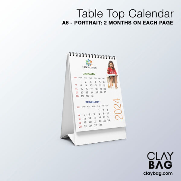 claybag_table_top_calendar_A6_portrait_2months
